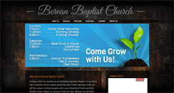 Desktop Screenshot of bereanbaptistchurchwa.org